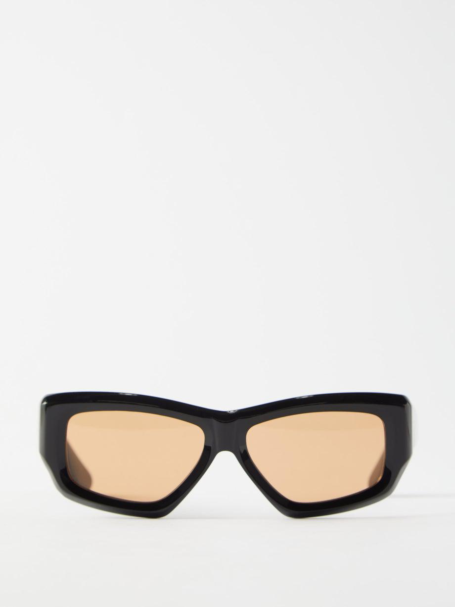 OFF-WHITE] EDVARD CAT-EYE ACETATE SUNGLASSES (送料関税込み) - www