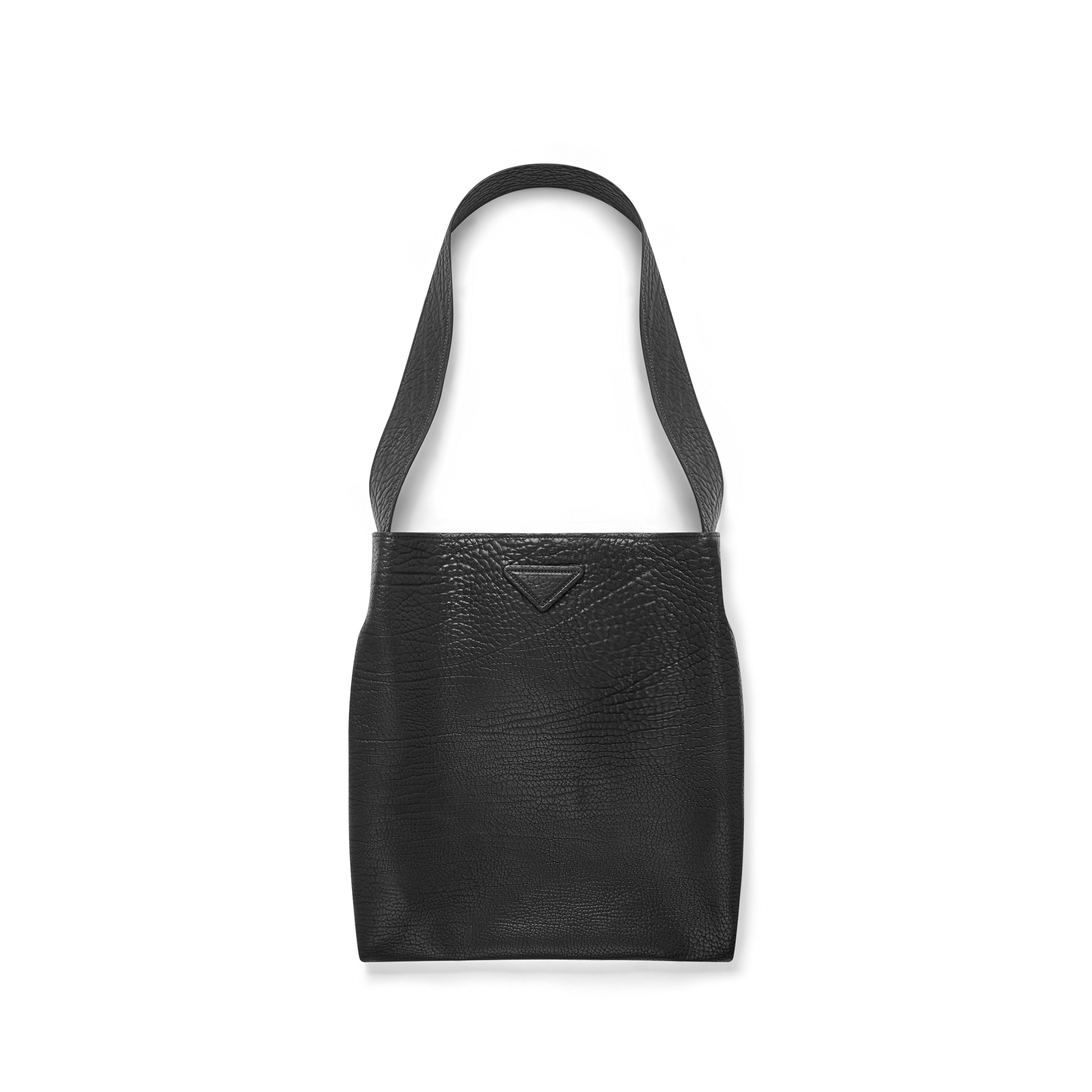 Prada Men's Leather Bag (Black) by PRADA