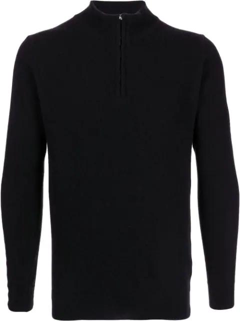 half-zip cashmere jumper by PRINGLE OF 