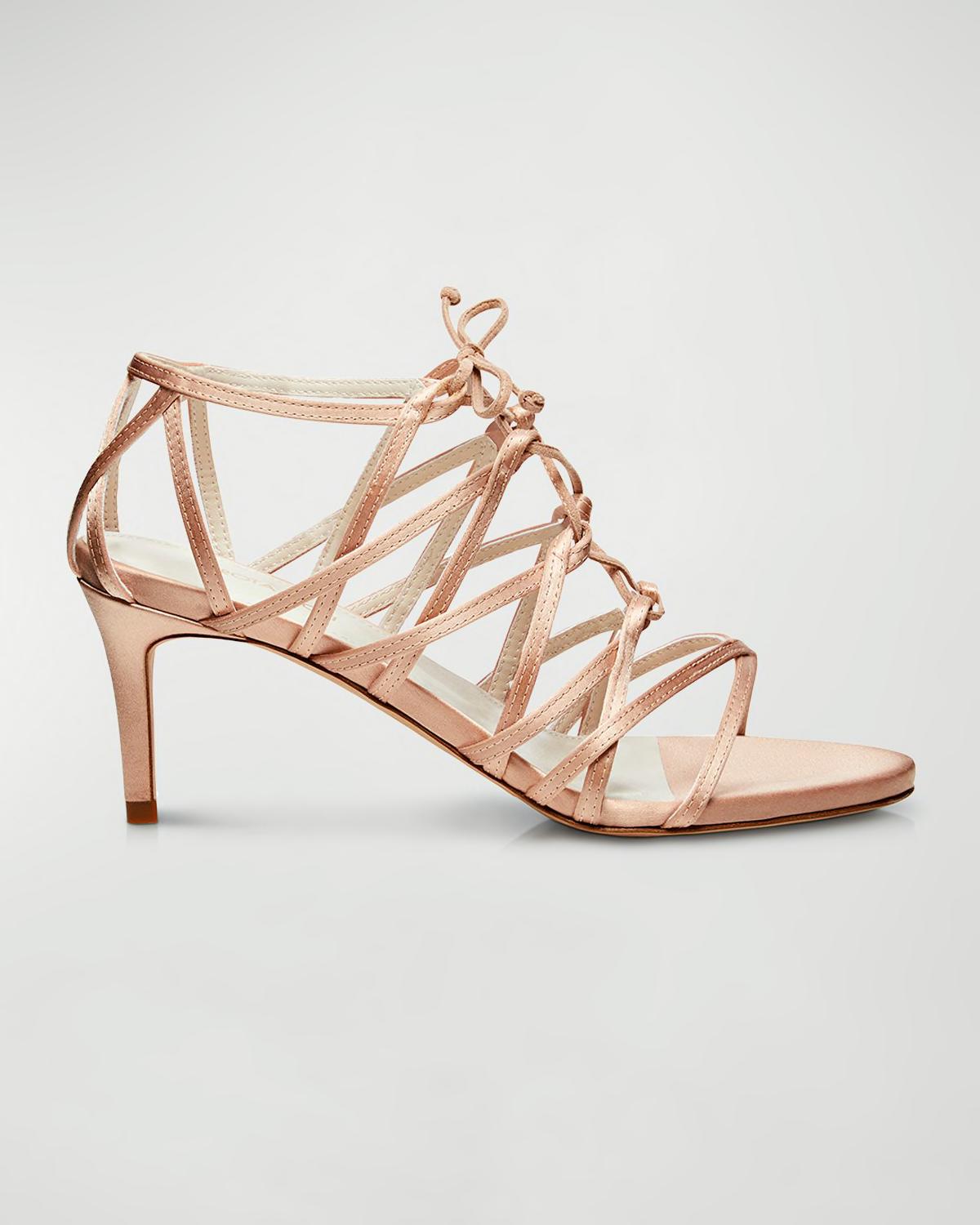 Cosmos Biologic Silk Caged Sandals by PROTA FIORI | jellibeans