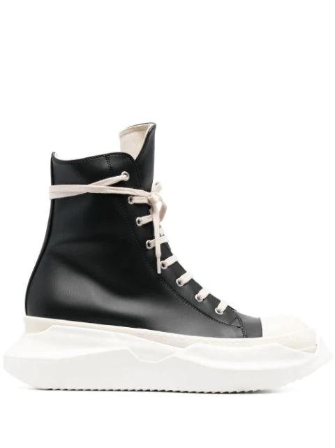 Abstract chunky high-top sneakers by 