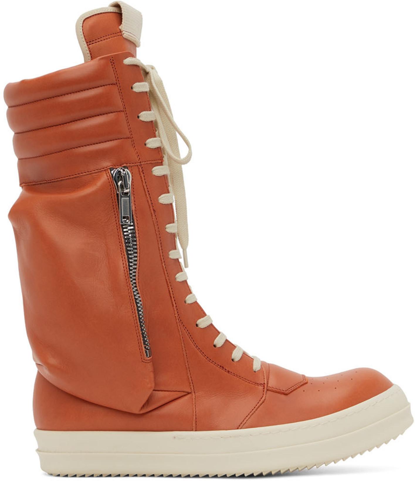 Black Cargobasket Sneakers by RICK 
