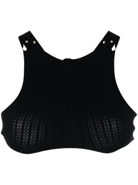 cut-out crop top by RUI