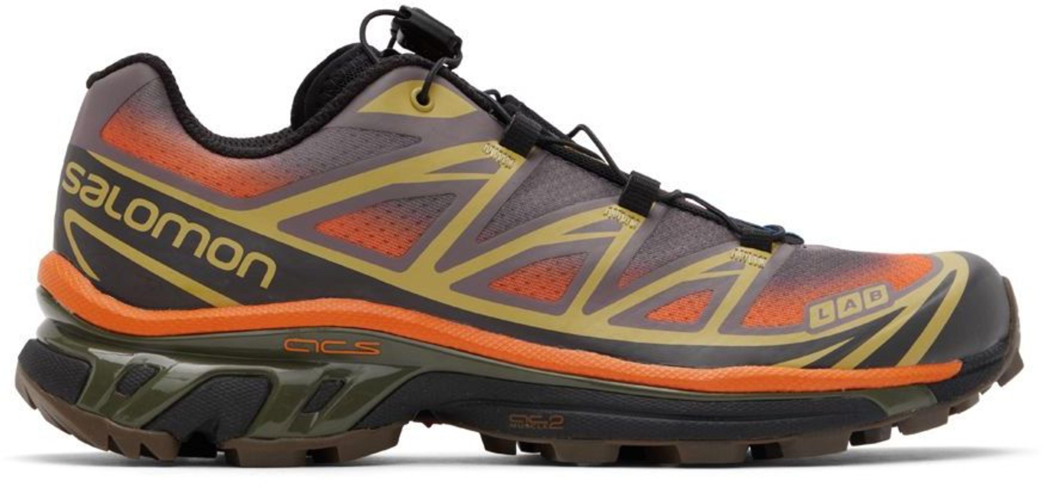 salomon shoes orange