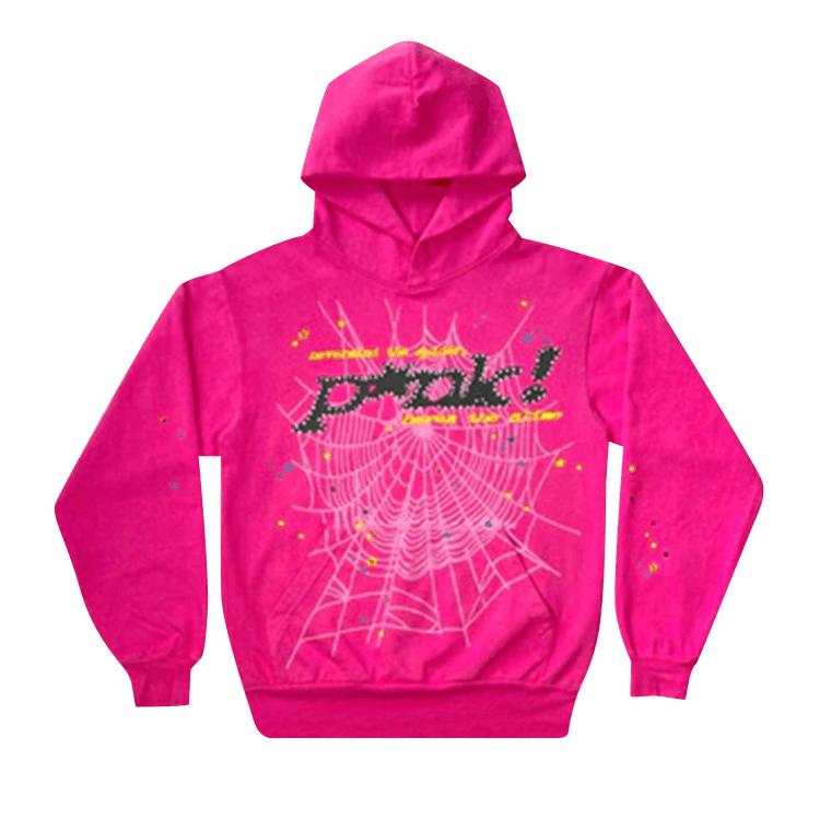 Sp5der P*nk Hoodie 'Pink' by SP5DER | jellibeans