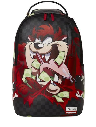 Printed canvas backpack by SPRAYGROUND