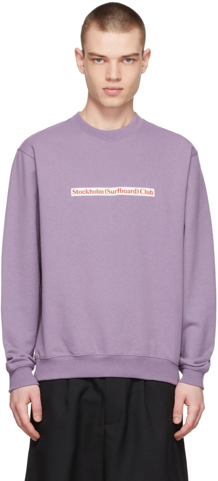Gray Patch Sweatshirt by STOCKHOLM 