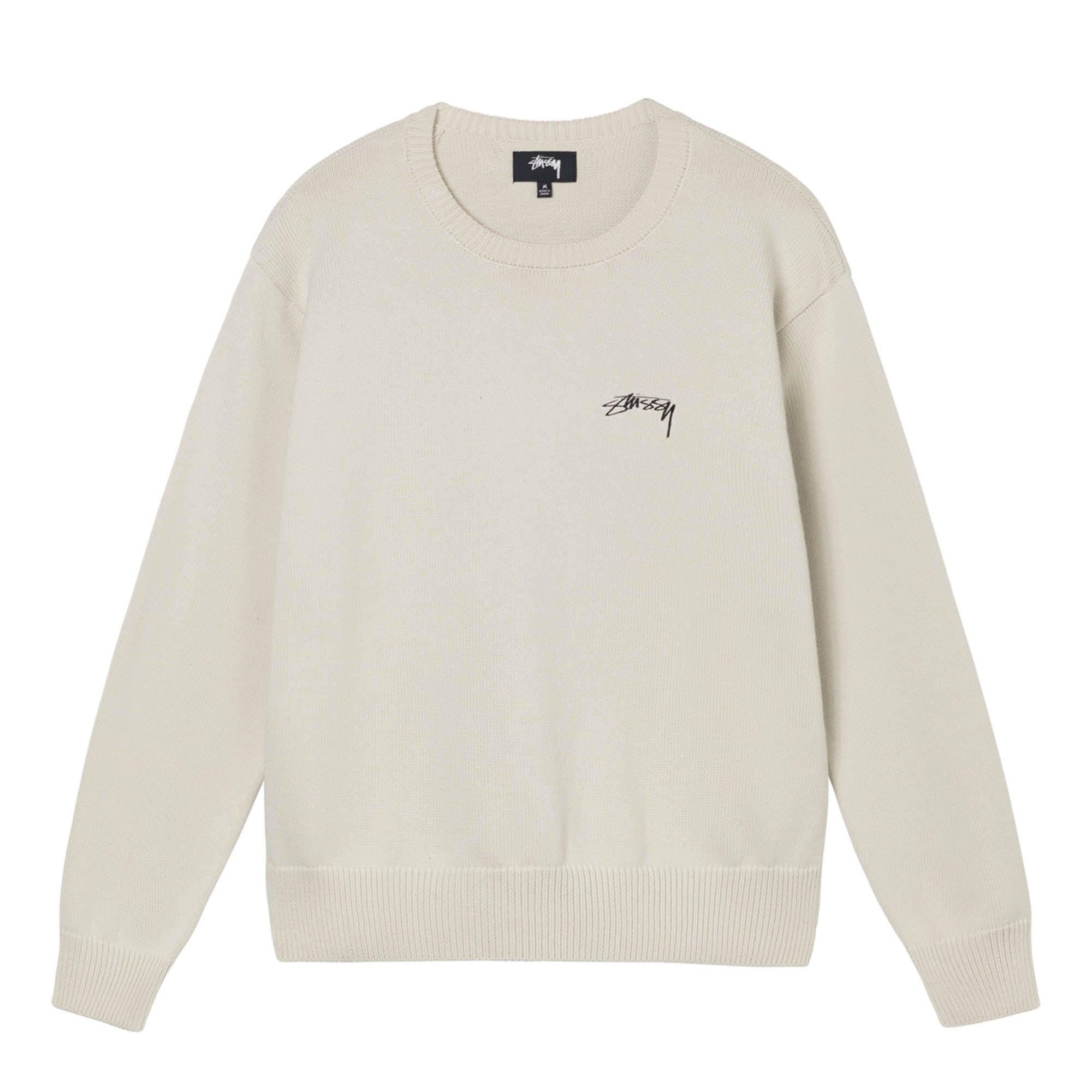 Stüssy Mohair Tennis Sweater (Ash) by STUSSY | jellibeans