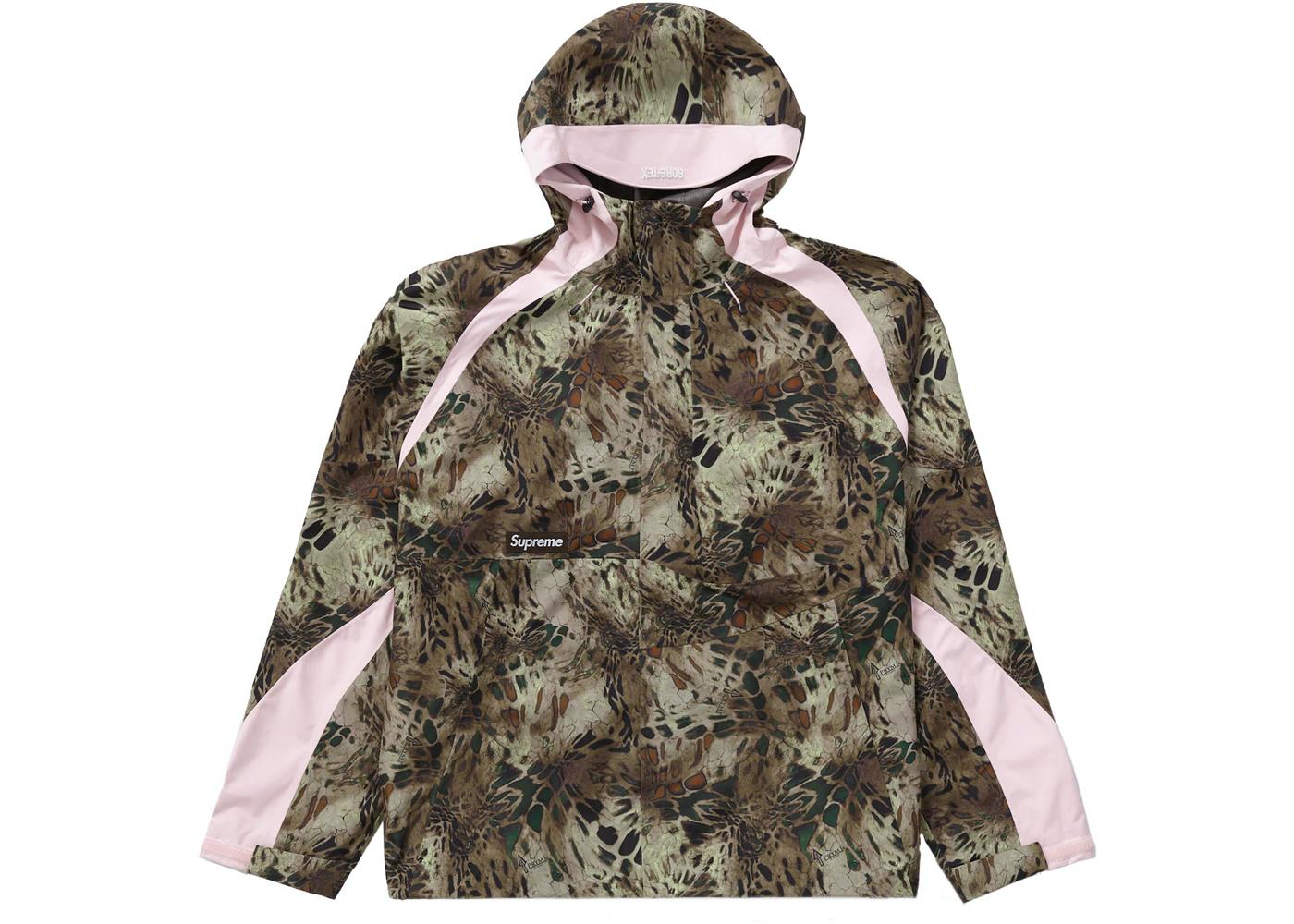 Gore Tex Paclite Jacket Brown Prym1 Camo By Supreme Jellibeans