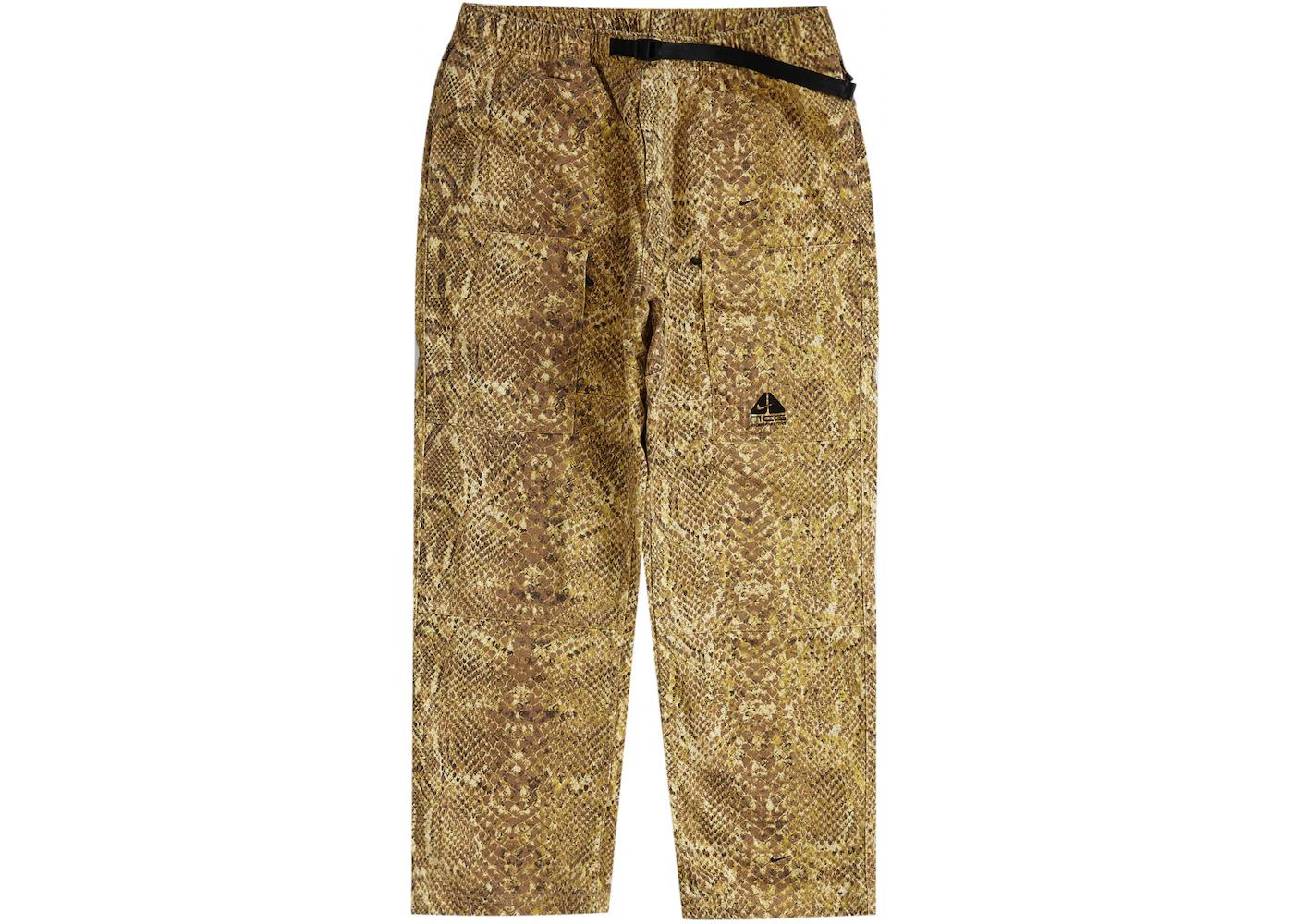 Nike ACG Belted Denim Pant Gold Snakeskin by SUPREME | jellibeans