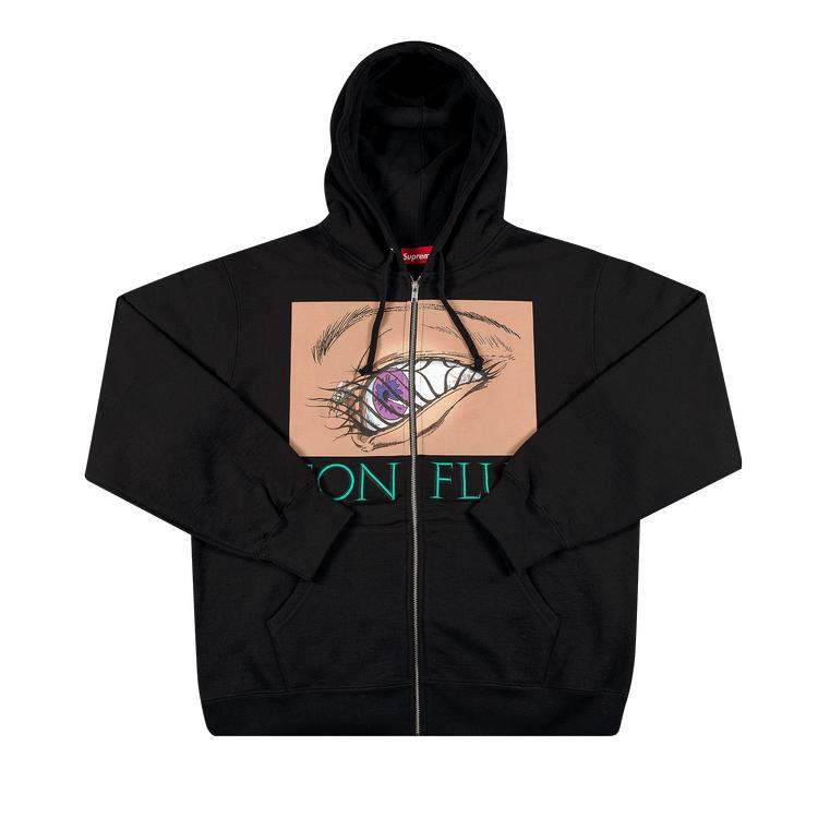 Supreme Aeon Flux Zip Up Hooded Sweatshirt 'Black' by SUPREME 