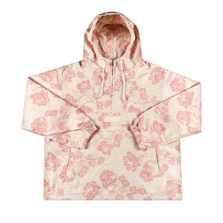 ジャケット Supreme supreme floral tapestry anorak L pink 新品の