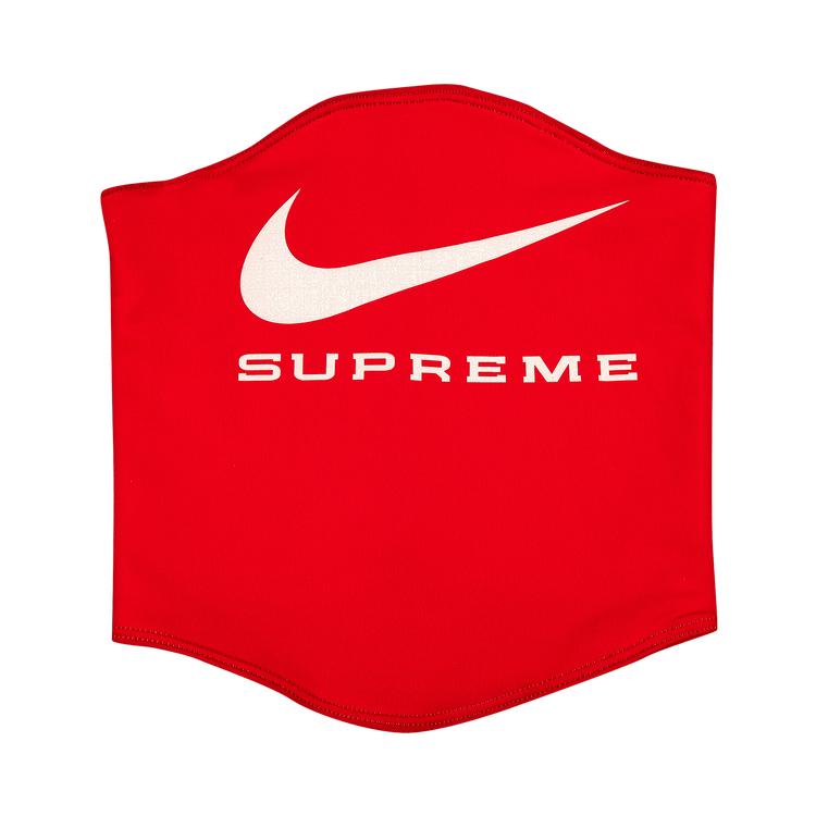 supreme nike neck warmer black