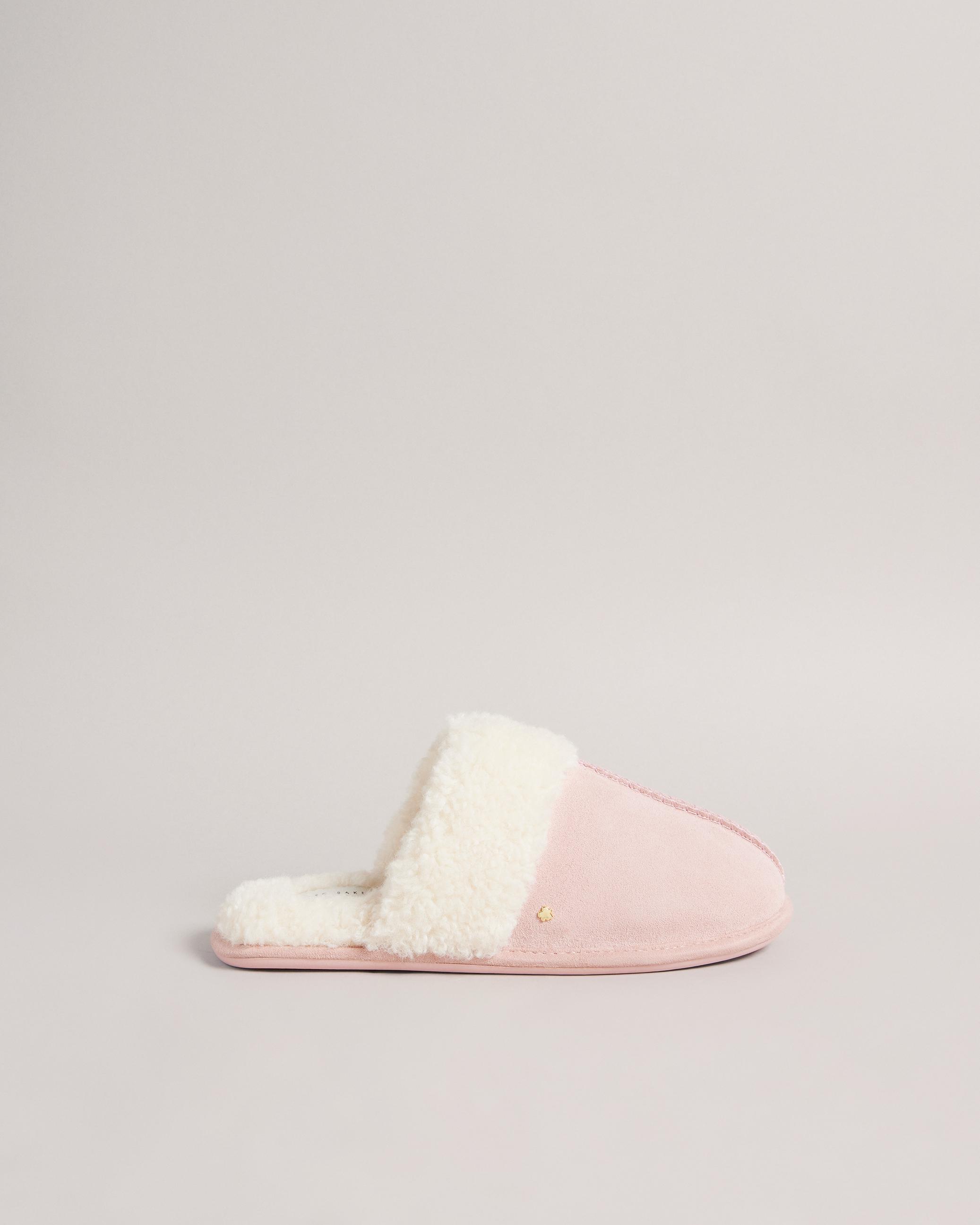 Suede Mule Slippers - SLIPPO - Dusky 