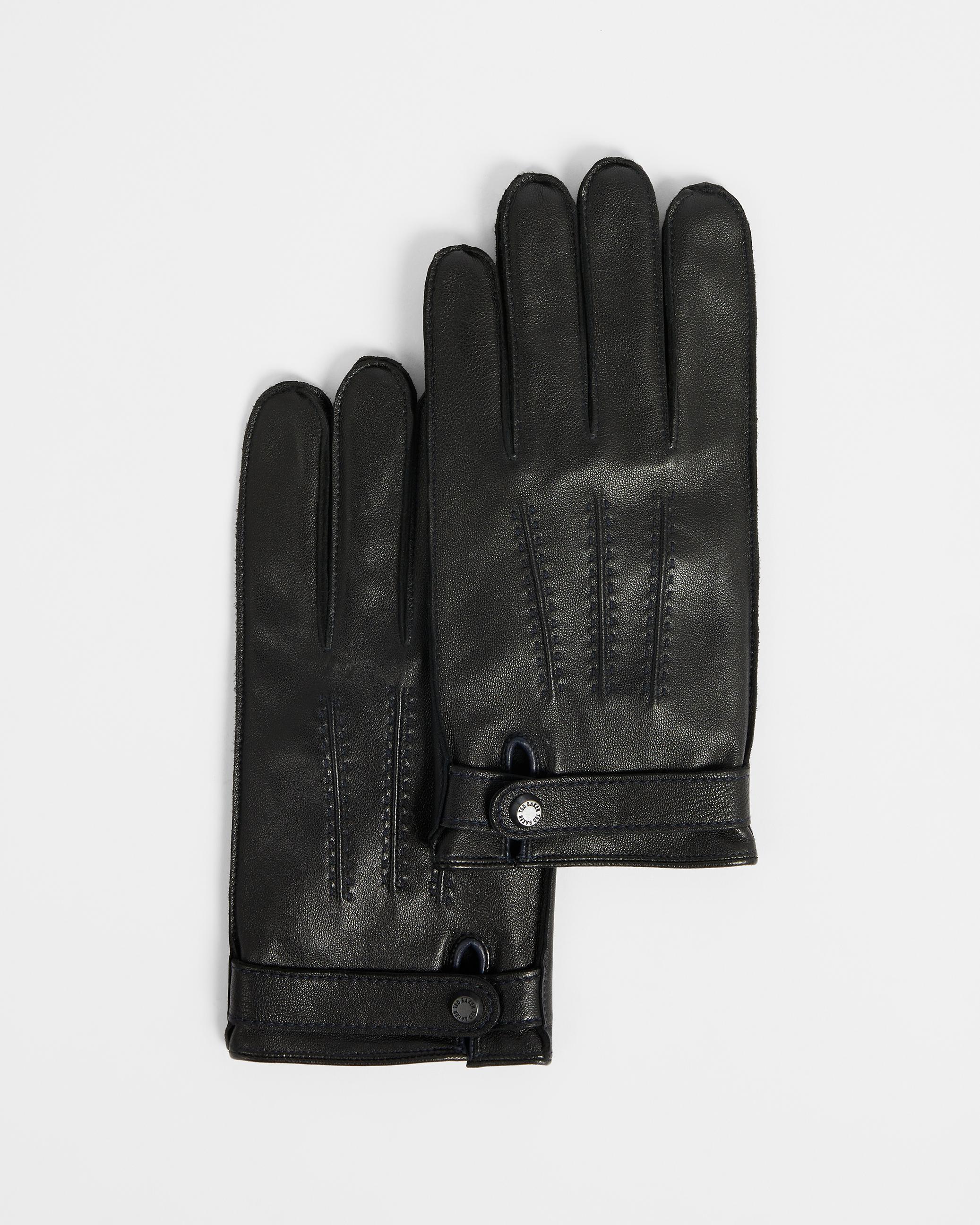 leather ke gloves