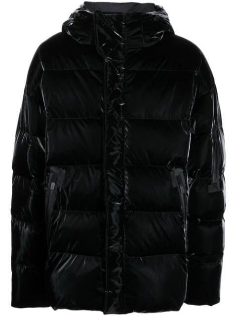 Nasta glossy puffer jacket by TEMPLA