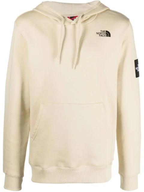 cream north face jumper