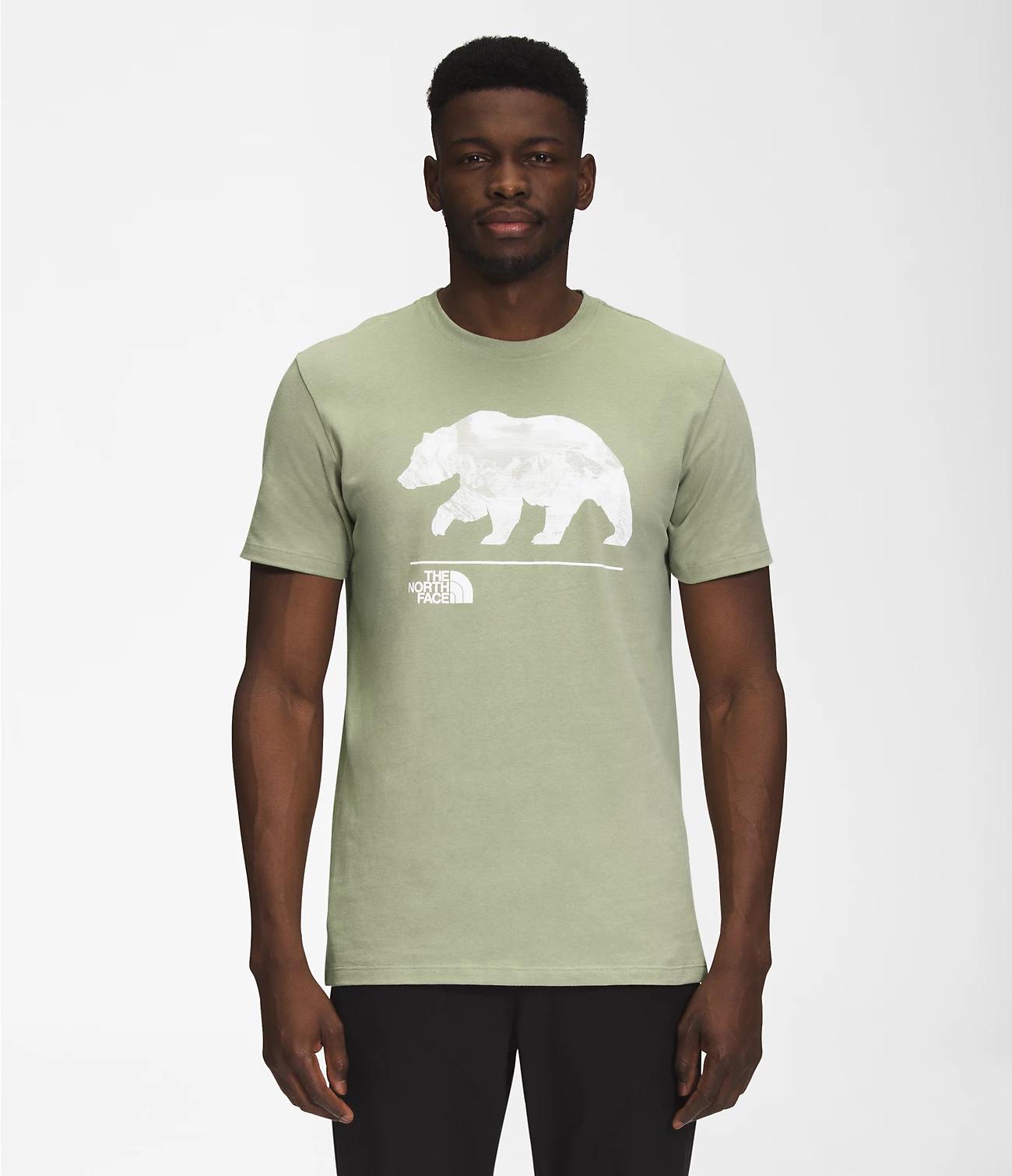 men's short sleeve bearscape tee