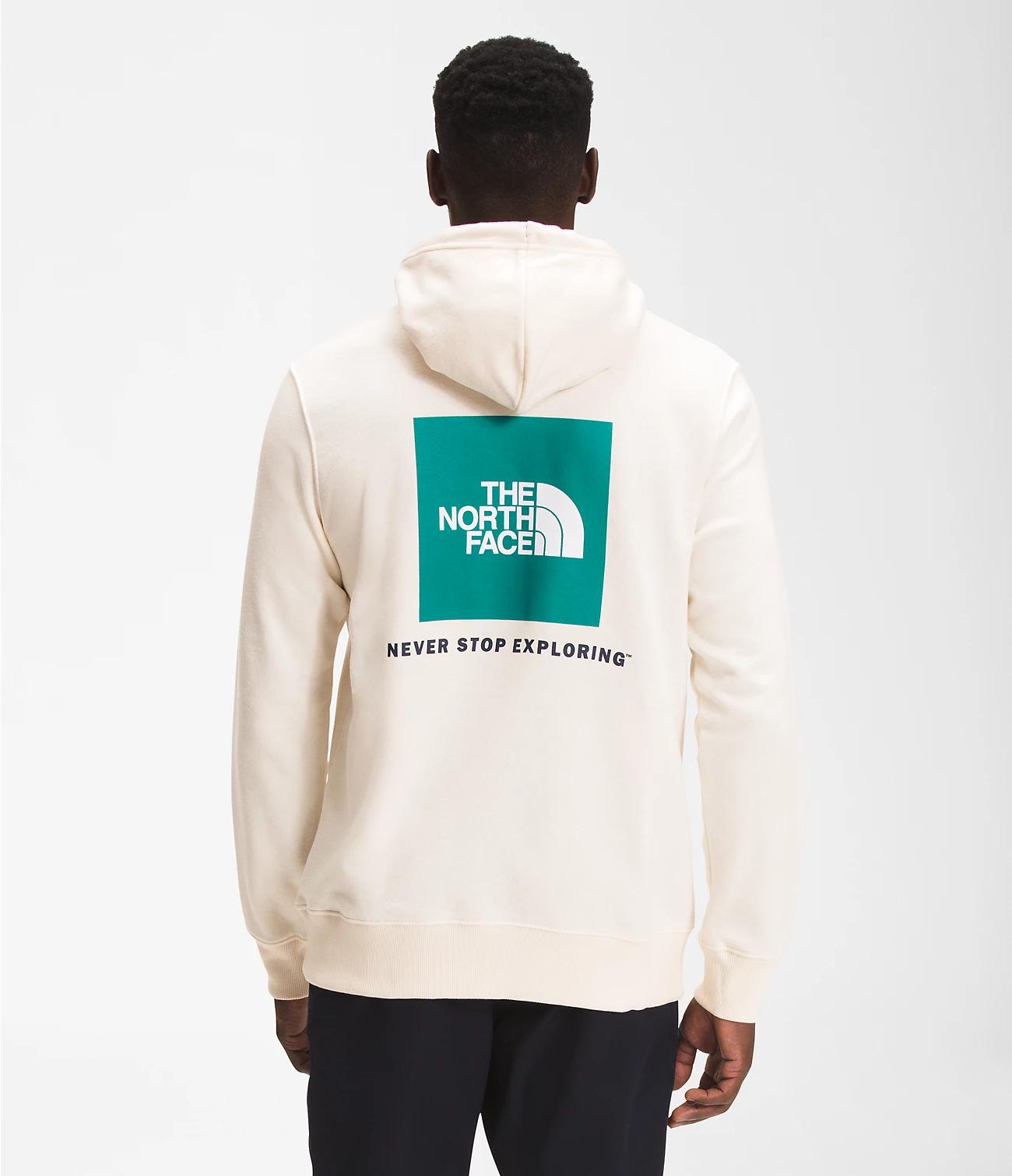 north face men's box nse pullover hoodie