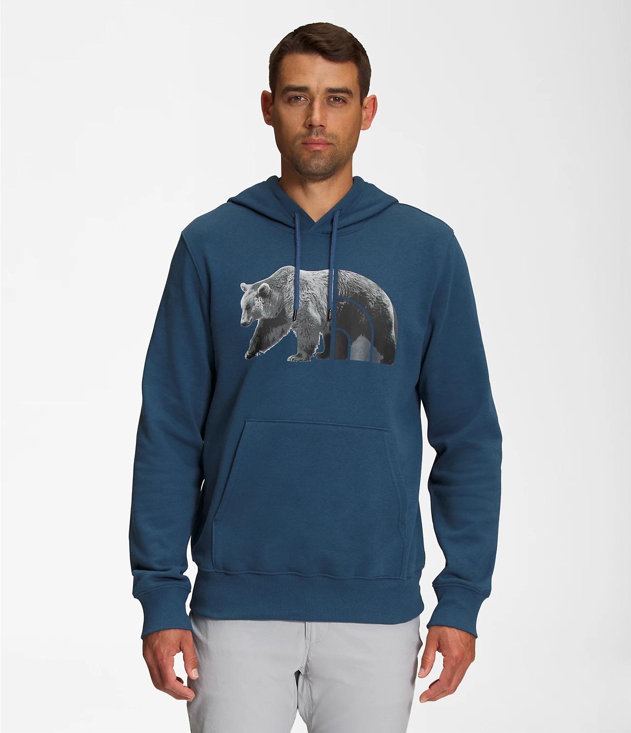 men's bear nse pullover hoodie