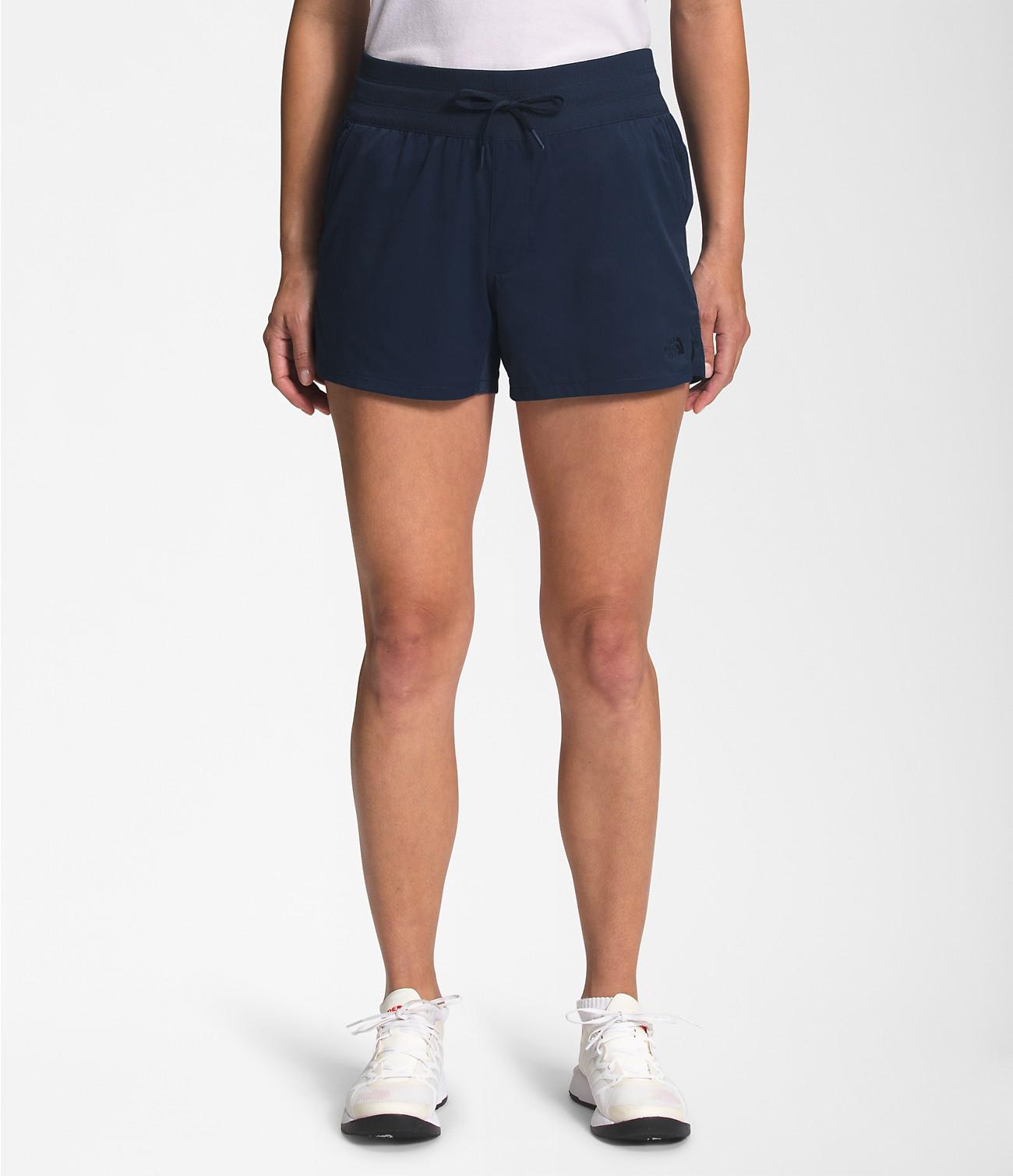 north face motion shorts womens