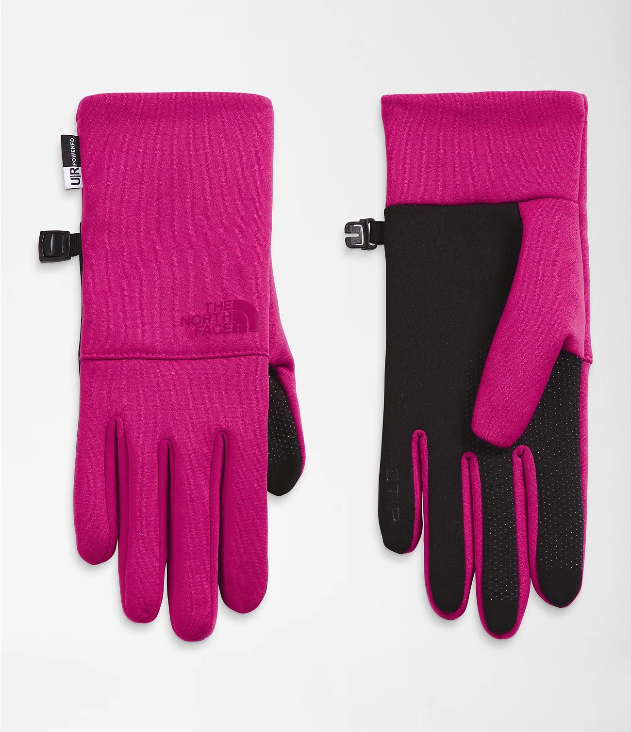 the north face pink gloves