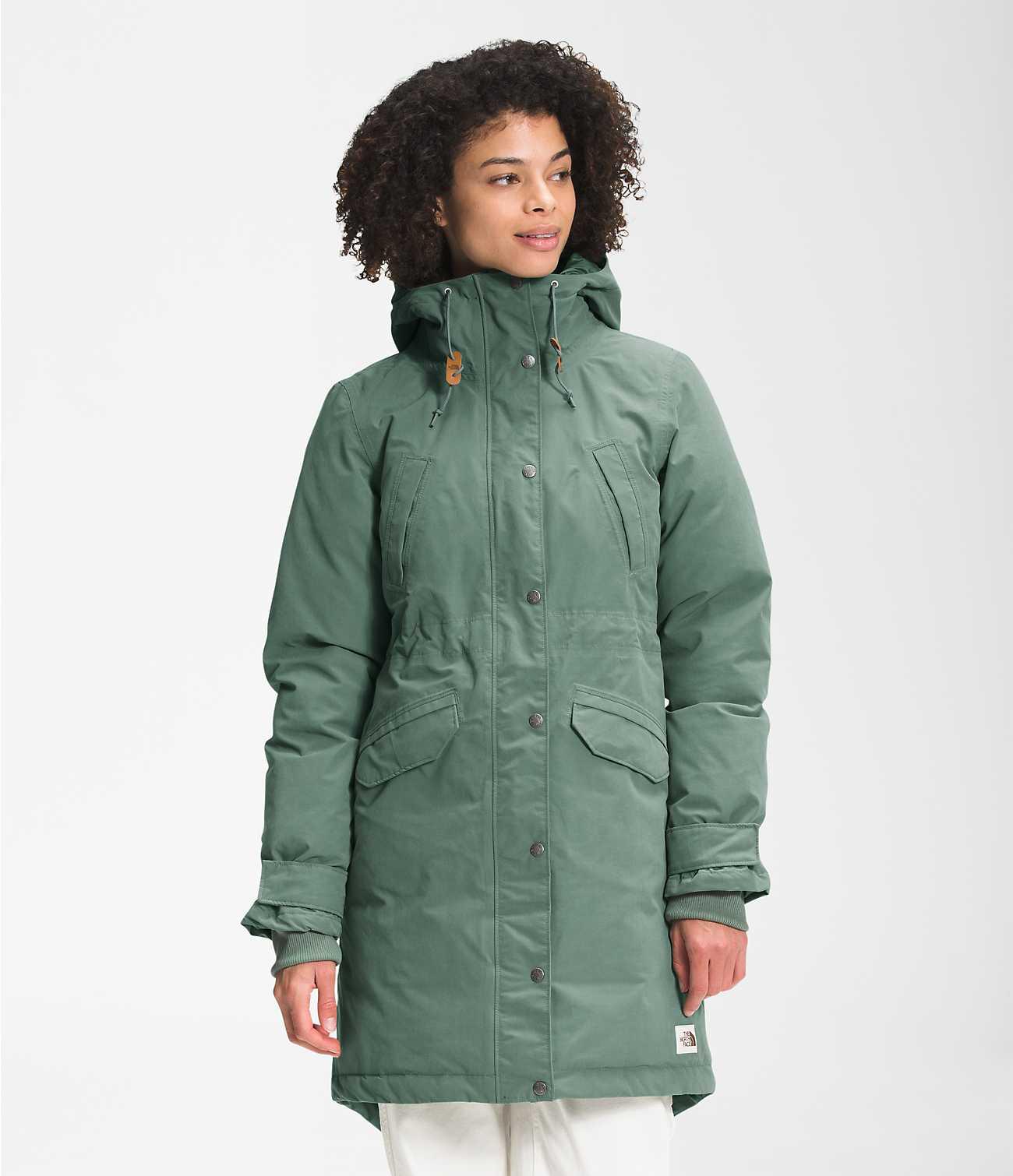 north face women's snow down parka