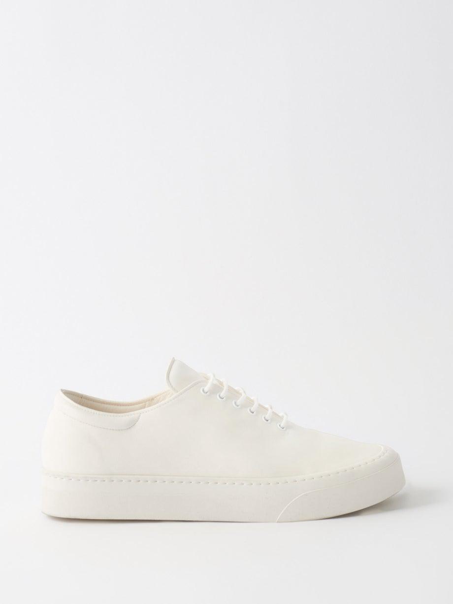 Marie H leather trainers by THE ROW | jellibeans
