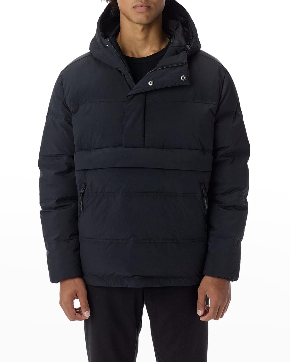 pullover puffer jacket mens