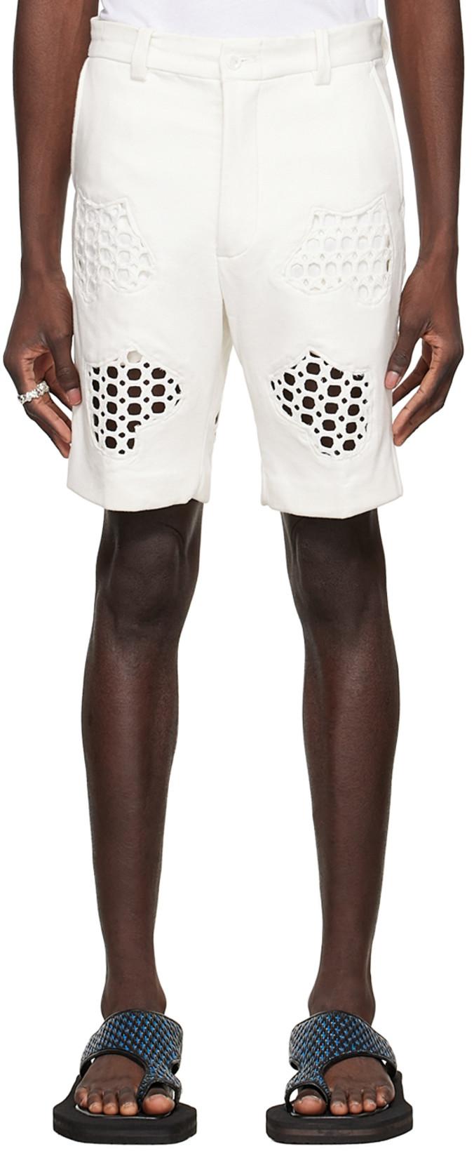White Lace Shorts by TOKYO JAMES