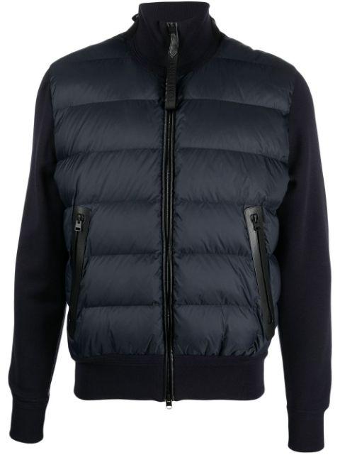 panelled padded jacket by TOM FORD