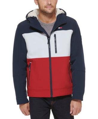 Tommy Hilfiger mens Soft Shell Sherpa Lined Performance Jacket 