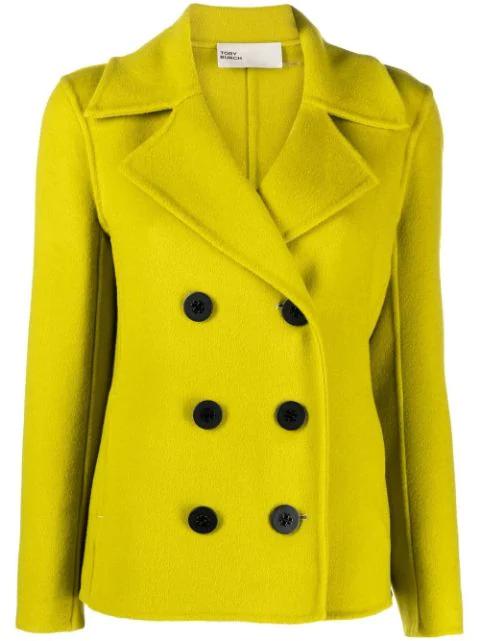 tory burch wool peacoat