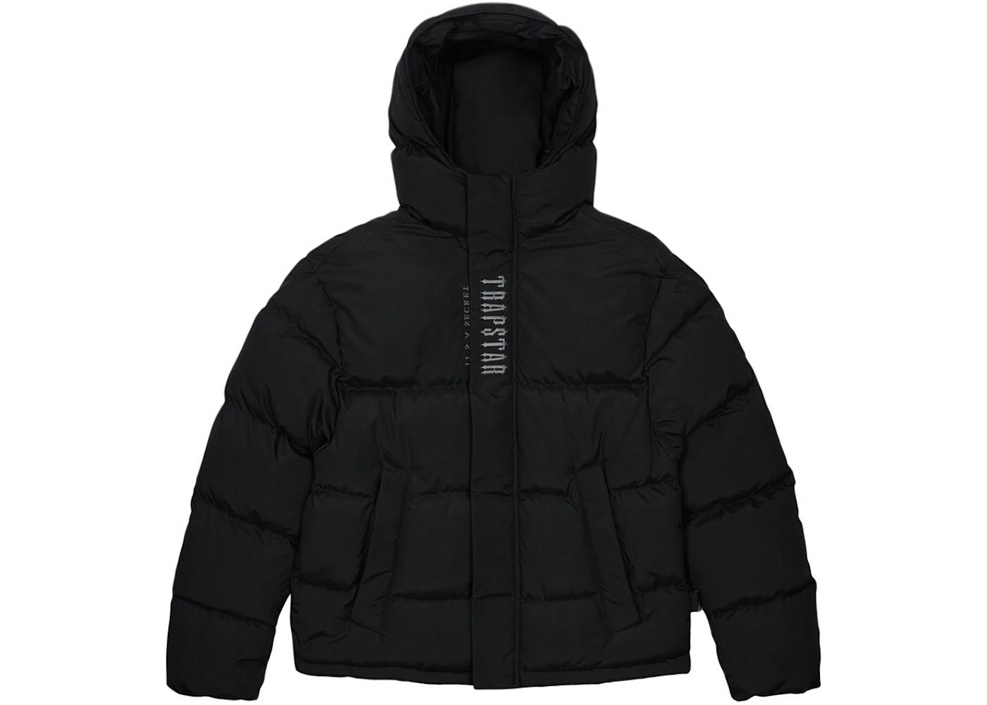 Decoded Hooded Puffer 2.0 Black by TRAPSTAR | jellibeans