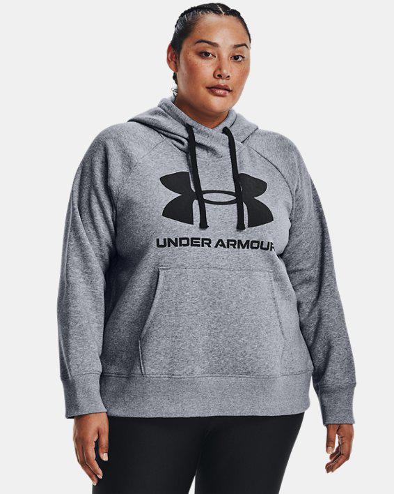Women's UA Rival Fleece Logo Hoodie by 