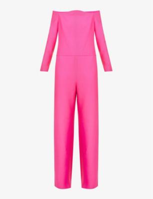 silk valentino jumpsuit