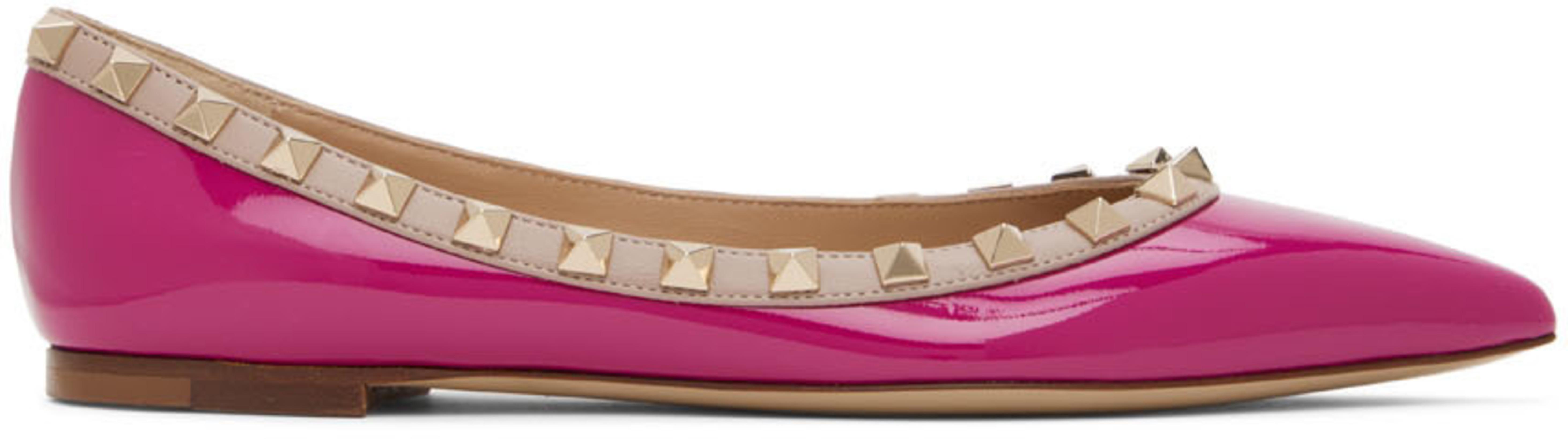 macys pink flats