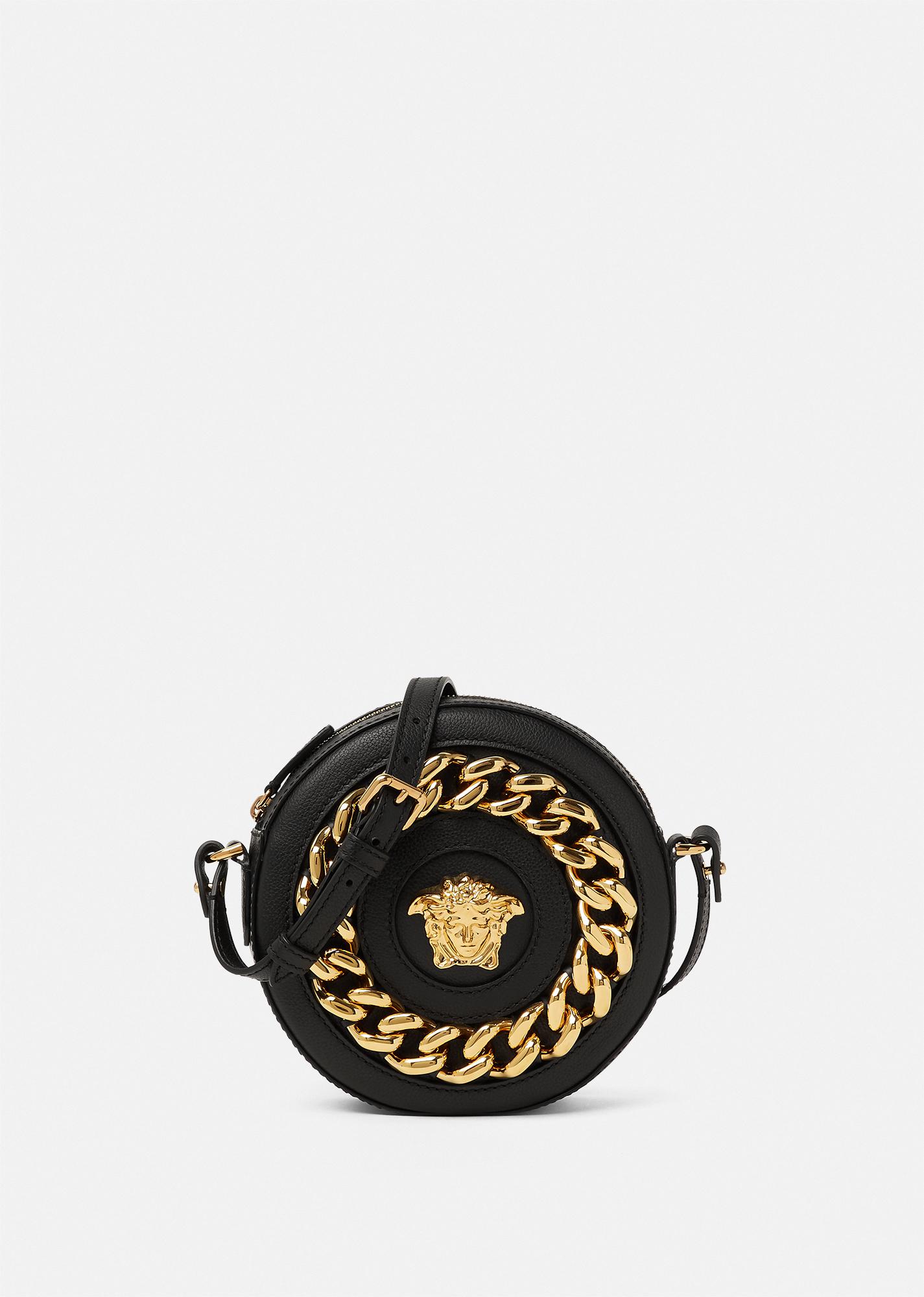 La Medusa Round Camera Bag by VERSACE jellibeans