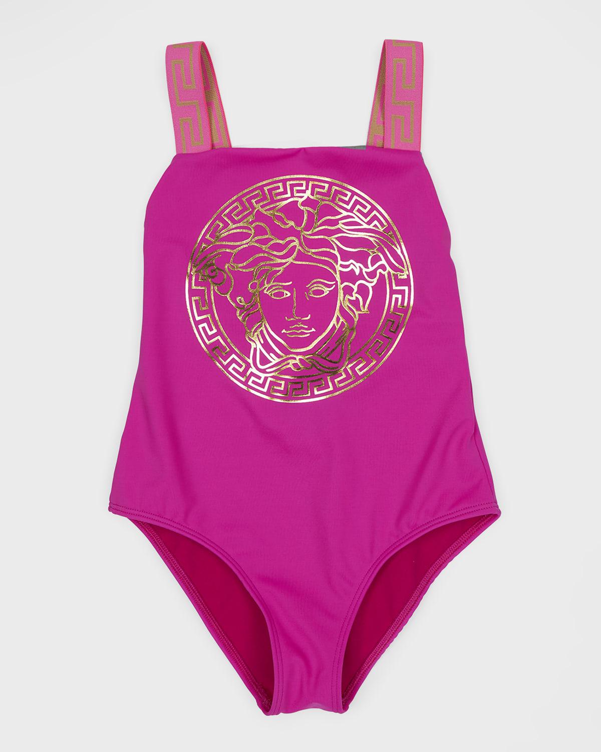 Medusa and Greca One-Piece Swimsuit by VERSACE