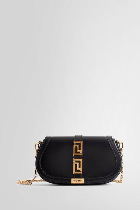 Versace Women'S Black La Greca Goddess Shoulder Bag by VERSACE