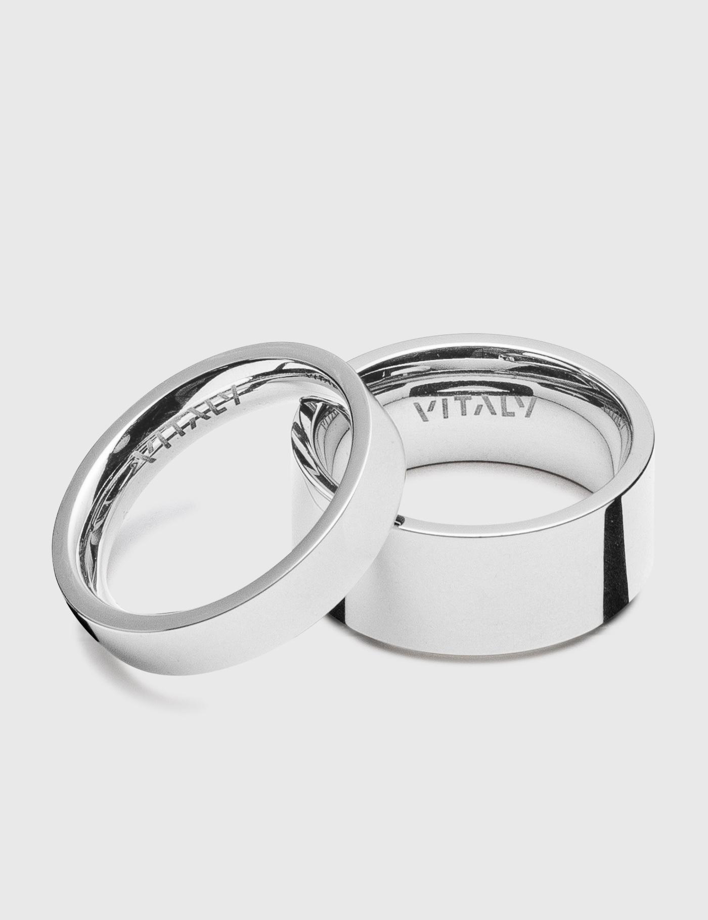 Heaven by Marc Jacobs Women's Friendship Ring Set (Silver) by