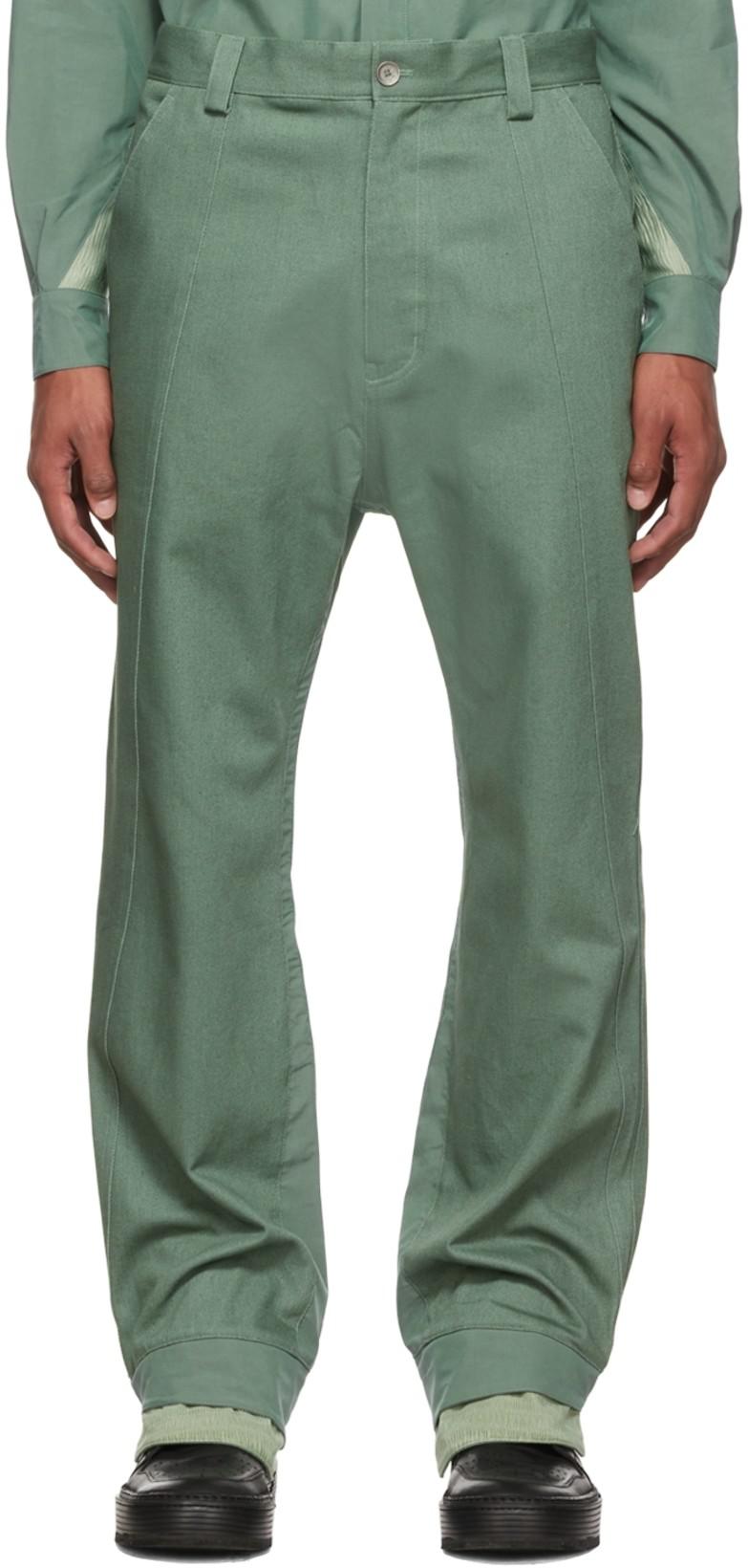 Green EP.2 04 Trousers by XLIM