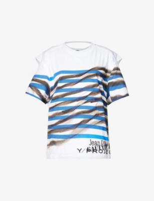 logo-print short sleeve T-shirt by ETRO | jellibeans