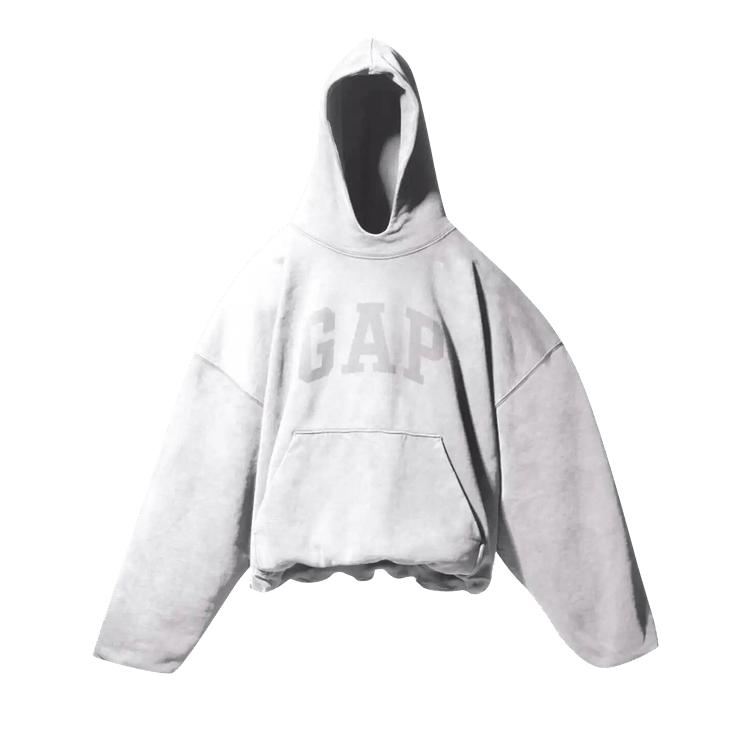 yeezy gap balenciaga shrunken hoodie