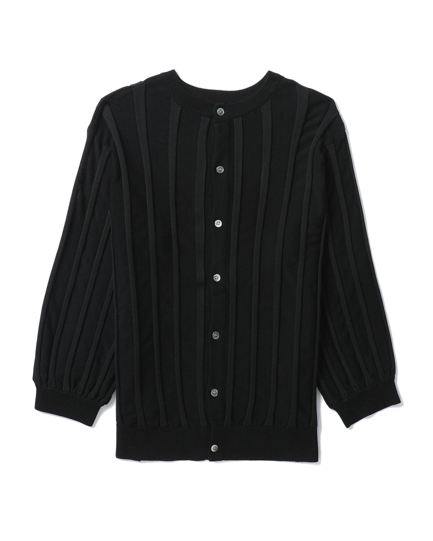 Pleated cardigan by ZUCCA