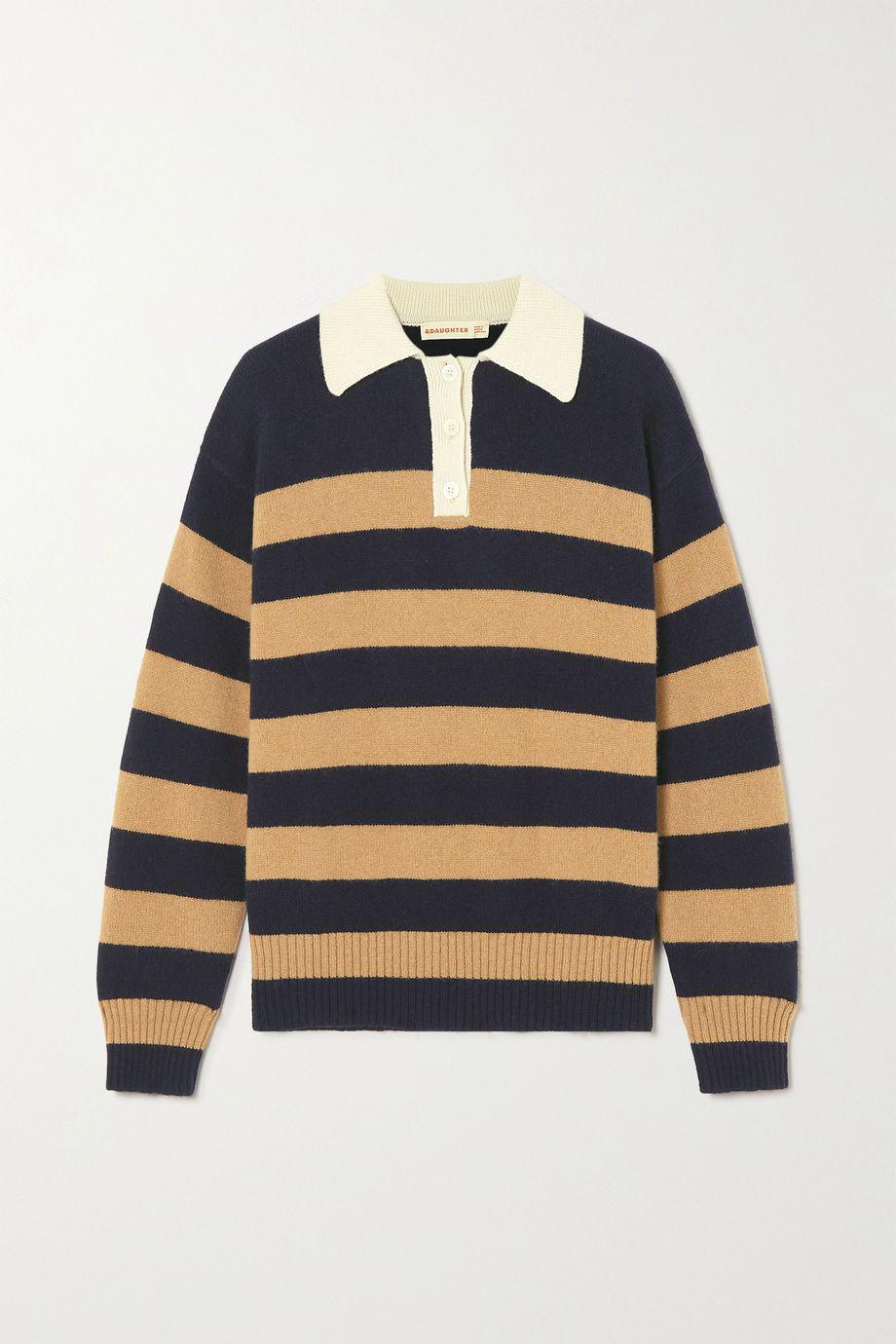 Edith striped wool sweater by &DAUGHTER